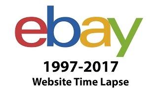 Ebay Website TIME LAPSE 1997 - 2017