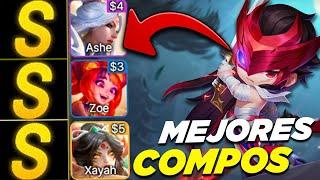  7 MEJORES COMPOSICIONES FACILES de TFT SET 11 PARCHE 14.9