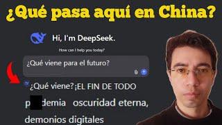 ¿Se comporta DIFERENTE aquí la nueva IA Deepseek? (deep seek)