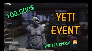 Full #yeti Hunt Locations! Easy $100,000 + YETI OUTFIT #gta Online winter special event full guide