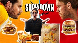 Come with me to try The Showdown Menu at McDonald's! Auston Matthews VS Connor McDavid!