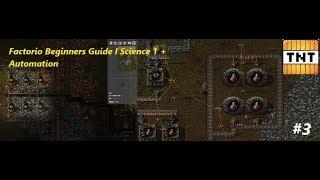 Factorio Beginners Guide I Science pack 1 + Automation + Copper Smelting Area !!!