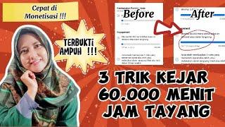 3 CARA AMPUH MENDAPATKAN 60.000 MENIT JAM TAYANG DI FACEBOOK PROFESIONAL #facebook #monetisasi