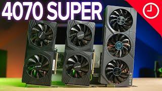 4070 Super vs 4070 vs 4070 Ti!