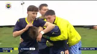 MAÇ ÖZETİ: Fenerbahçe 5-1 Altınordu | U15 Ligi