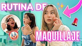 SIGO LA RUTINA DE MAQUILLAJE DE DAFNNE | Hermanas JM