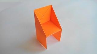 🪑Простой стул оригами, Simple origami chair