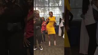 Full Clip: Lady in the Yellow Dress Lights Up the Tamia Dance 