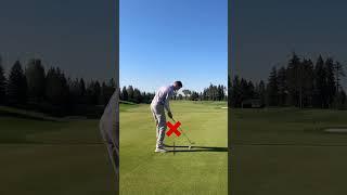STOP forcing rotation… If you’re an amateur golfer with an outside-in path, the last thing you need