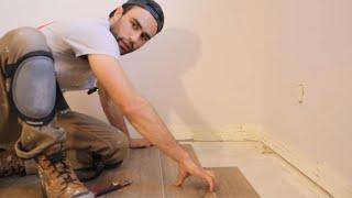 How To Install Vinyl Plank Flooring End Pieces For Beginners