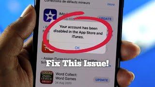 Fixed: Your Account Has been Disabled from App store & iTunes!