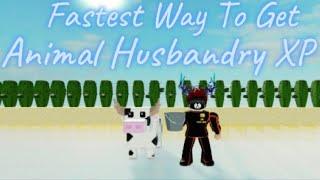 Fastest way to get Animal Husbandry XP in Roblox Islands