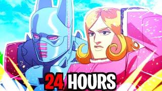 I Survived 24 Hours As Funny Valentine In YBA (Roblox)