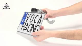 License plate holder VOCA - Yamaha T-Max 500