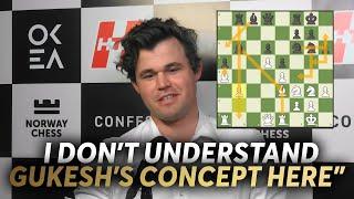 "I know GUKESH is a very AMBITIOUS player" WORLD NO.1 MAGNUS CARLSEN at Norway Chess 2025