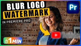 How to BLUR Logo Watermark of Video in Premiere Pro