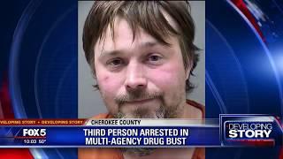 Third person arrested in multi agency drug bust
