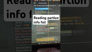 Reading partion info Fail | unlock tool driver problem | unlock mtk driver issue | Fix MTP driver 