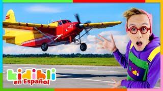 Vamos a descubrir los aviones | Vídeos educativos para niños| Kidibli