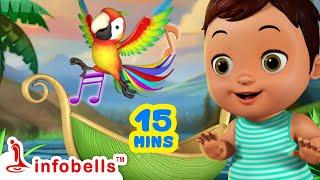 Aaye Re Aye Tiye, Naye Bhor Niye Baby Song | Bengali Rhymes for Children | Infobells #bengalirhymes