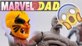 What's under the MASK of Marvel's RAGE?Review by MarveloDAD of Hasbro Video Game Wave Action Figure