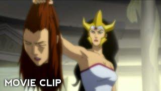 Wonder Woman Kills Meta Scene | Justice League : The Flash Point Paradox (2013) Movie Clips