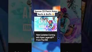 Season 23 Patch Notes Are CRAZY!