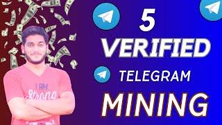 5 Real Telegram Mining Bots || Leave Hamster Kombat Earn From Verified Mining Apps