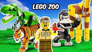 I Built a Huge Lego Zoo with Over 1000 Animals | FUNZ Bricks