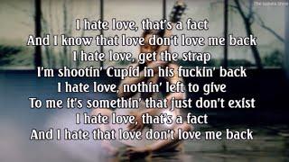 Ann Marie - Hate Love (Lyrics)