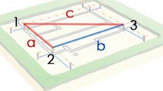 8.  Как легко разметить фундамент