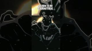 ALIEN X IN OMNITRIX VS CARNITRIX #edit #shorts #carnitrix