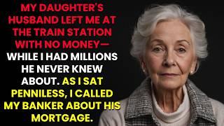 My Daughter's Husband Left Me at the Train Station With No Money—I Had Millions He Never Knew About