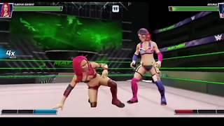 WWE. SASHA BANKS#ASUKA#FIGHT WWERAW Android games