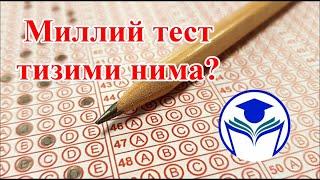 Миллий тест тизими нима? | Milliy test tizimi nima?