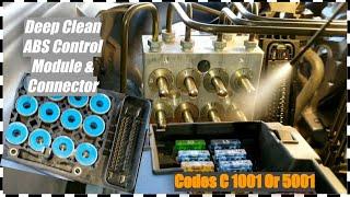 How To Deep Clean A Hydraulic ABS Control Module Traction Control Not Working