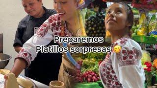 Preparamos platillos con GUSANOS Y CHAPULINES 