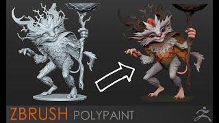 Forest Guardians|ZBrush Polypaint