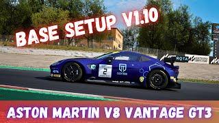 ASTON MARTIN V8 VANTAGE GT3 | ▸BASE SETUP◂ | FREE | ACC v1.10