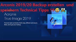 Arconis 2019/20 Backup erstellen  und speichern Technical Tipps 19