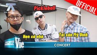 [BTS] Dương Domic, HURRYKNG, Jsol hẹn nhau Pickleball tại Mỹ Đình, hứa hẹn về “những vì tinh tú”