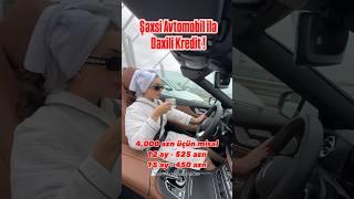 Şəxsi Avtomobil ilə Kredit götürmək imkanı  0504477522  #avtokredit #avtolizinq #avtomobil #kredit