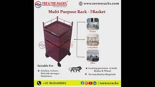 TEE & TEE RACKS® Multi Purpose Rack available in different colours