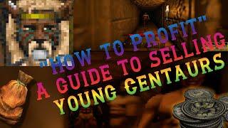 Death by Centaur, how to capture young Centaurs for profit! Daggerfall Unity 2023