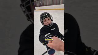 6️⃣ different skating drills for U8 age group where we use drawn line on the ice #hockey #skating