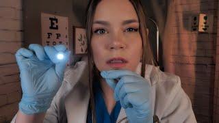 ASMR Hospital Ear, Vision & Cranial Nerve Exams | We Gave You a Neural Implant