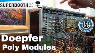 Superbooth 2023: Doepfer shows off their latest modules