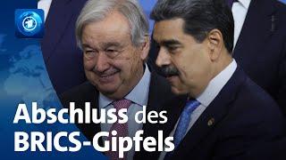 BRICS-Gipfel in Russland: Guterres fordert Frieden in der Ukraine