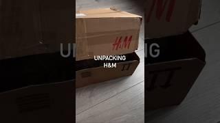 UNPACKING H&M ссылки на вещи в ТГ https://t.me/viviviviviviva #шопинг #покупки #распаковка #hm