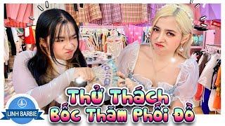 Thử Thách Bốc Thăm Phối Đồ Theo Style - Thắng Được 5 Triệu I Linh Barbie Vlog